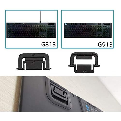  Lin Suitable for Replacement Plastic Foot Stand for Logitech G813 G815 G913 G915 RGB Mechanical Gaming Keyboard