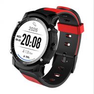 Linbing123 Smart Watch, Heart Rate Monitor touchpad, Fitness Tracker, IP68 Waterproof Smart Bracelet Activity Tracker Bluetooth Pedometer with Sleep Monitor,Red