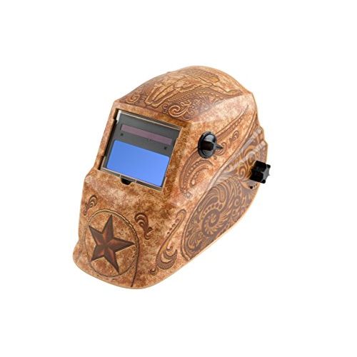  Lincoln Electric K4134-1 Lone STAR Auto Darkening Welding Helmet with Grind Mode