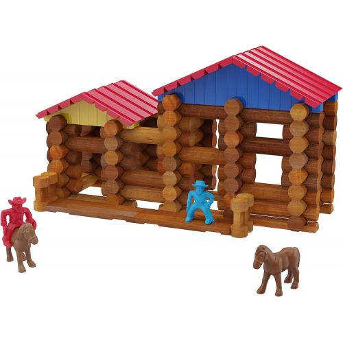  Lincoln Logs LINCOLN LOGS  Centennial Edition Tin  153 Pieces  Ages 3+  Preschool Education Toy (Amazon Exclusive)