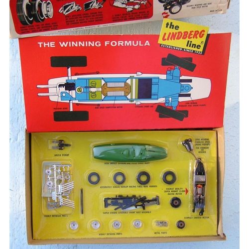  Lindberg BRM Formula-1 132 Slot Racer 1965 Kit NIB NOS NEW in BOX kit #1655:498