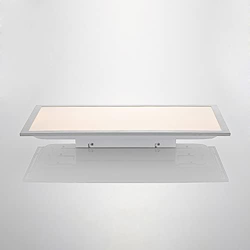  Lindby Stenley LED Panel Modern Aluminium for Kitchen (1 Bulb, A+, Including Bulb) Office Lamp, Ceiling Light, Ceiling Light, Lamp, Kitchen Light