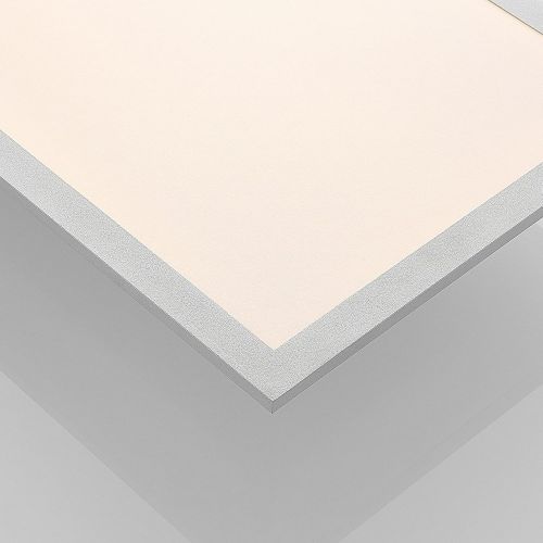  Lindby Stenley LED Panel Modern Aluminium for Kitchen (1 Bulb, A+, Including Bulb) Office Lamp, Ceiling Light, Ceiling Light, Lamp, Kitchen Light