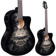 [아마존베스트]Lindo Gitarren Lindo 933C Apprentice Series Cutaway Acoustic Guitar with Carry Case - Black
