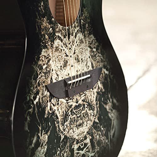  [아마존베스트]Lindo Gitarren Lindo 933C Apprentice Series Cutaway Acoustic Guitar with Carry Case - Black