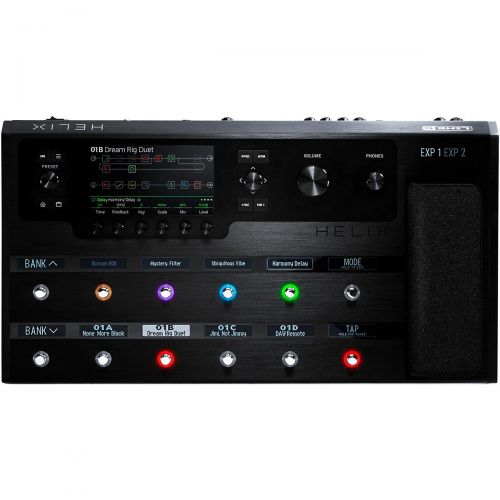  Line 6},description:Helix is a new kind of multi-effects guitar processor: it’s not only a tour-grade multi-effect pedal that sounds and feels authentic, it’s also one of the most