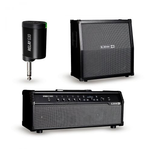  Line 6},description:This all-in-one Line 6 package gives you everything you need to take your guitar playing to the masses. Get amazing power and versatility with the Spider V 240W