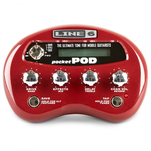  Line 6},description:The Line 6 Pocket POD guitar effects processor is about the size of a hand-held tuner. Yet its the only personal amp modeling and effects processor packed with