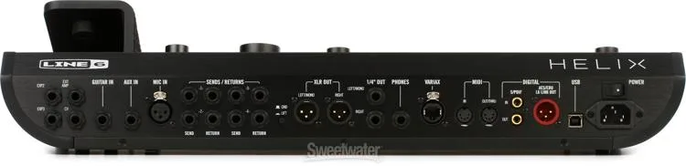  Line 6 Helix Guitar Multi-effects Floor Processor Worship Bundle Sweetwater Exclusive