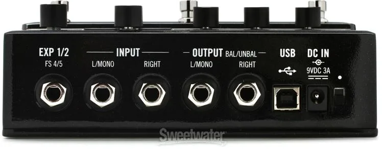  Line 6 HX Stomp Guitar Multi-effects Floor Processor Worship Bundle - Black Sweetwater Exclusive