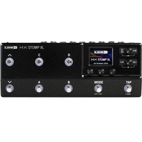 Line 6 HX Stomp XL Guitar Multi-effects Floor Processor and Mission Engineering EP1-L6 Expression Pedal