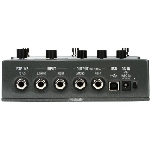  Line 6 HX Stomp Guitar Multi-effects Floor Processor Worship Bundle - Cosmic Gray Sweetwater Exclusive