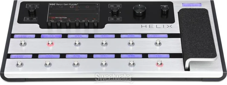  Line 6 Helix Guitar Multi-effects Floor Processor - Platinum Edition