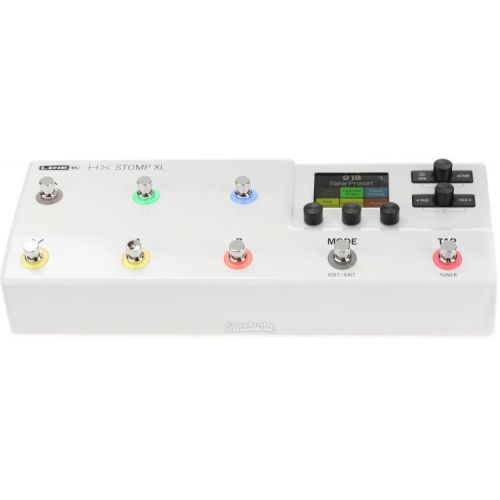  Line 6 HX Stomp XL Guitar Multi-effects Floor Processor - White