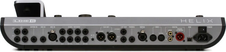  Line 6 Helix Guitar Multi-effects Floor Processor - Space Gray Sweetwater Exclusive