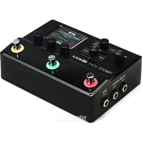  Line 6 HX Stomp Guitar Multi-effects Floor Processor - Black