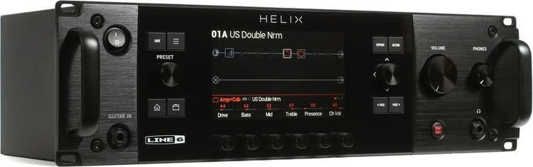  Line 6 Helix Rack Guitar Multi-effects Rack Processor