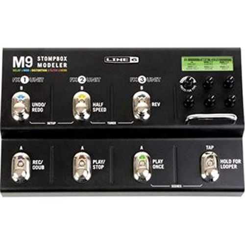  Line 6 M9 Stompbox Modeler Guitar Multi Effects Pedal,Black