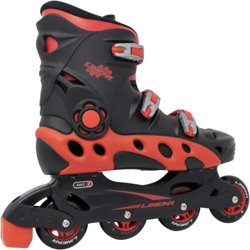  Linear Durango Inline Skates for Men and Women - Unisex Inline Skate w/Soft Shell Interiors for Kids- Great for Fitness Skating Outdoors