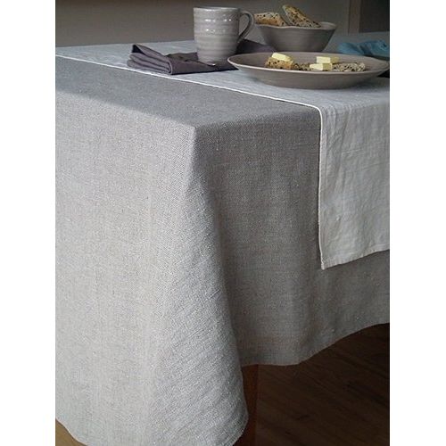  LinenMe 0107904 Tablecloth, 53 x 98, Natural