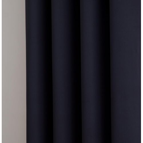  LinenZone Nicole - 1 Patio Extra Wide Premium Thermal Insulated Blackout Curtain Panel - 16 Grommets - 102 Inch Wide - 96 Inch Long - Ideal for Sliding and Patio Doors (1 Panel 102x96, Ivory