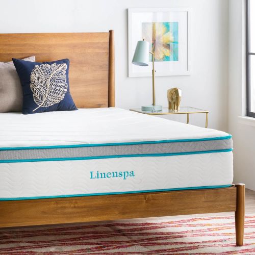  Linenspa 12 Inch Gel Memory Foam and Innerspring Hybrid Mattress