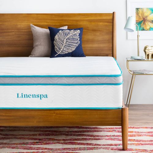  Linenspa 12 Inch Gel Memory Foam and Innerspring Hybrid Mattress