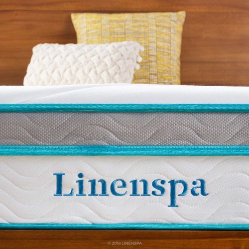  Linenspa 10 Inch Memory Foam and Innerspring Hybrid Mattress - Medium Feel - King