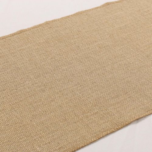  [아마존베스트]Lings moment 12 x 108 Inches Jute Farmhouse Table Runner Burlap Table Decor Bamboo for Winter Rustic Wedding Decorations Woodland Baby Shower Country Kitchen Boho Out Table Decor