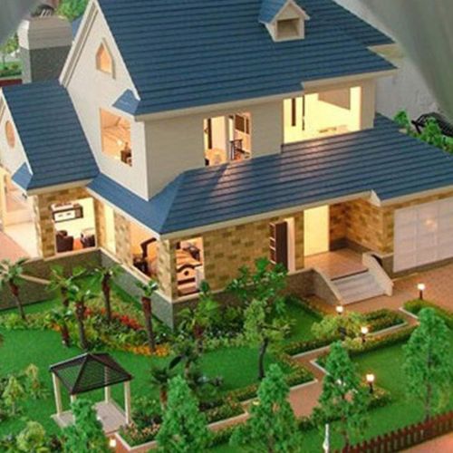  [아마존베스트]Lingxuinfo 57Pcs Mixed Model Trees Model Train Scenery Model Scenery with No Stands Fake Trees for Projects, DIY Scenery Landscape Building Model (Green)