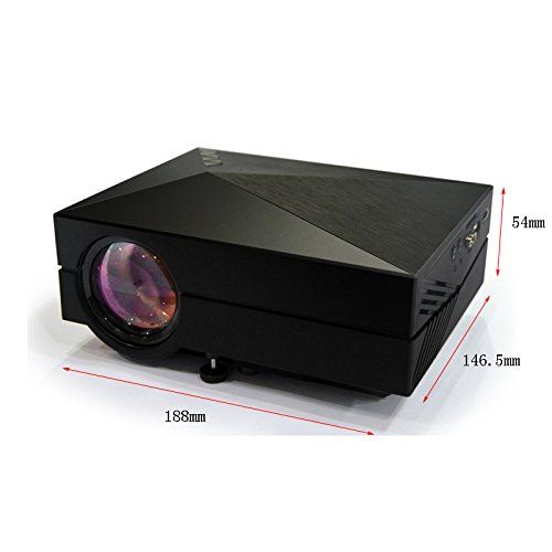  Taotaole Mini LED Projector LCD 1000 Lumens Multimedia Beamer Portable Home Theatre Projectors