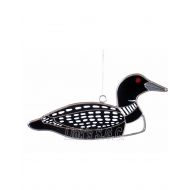 LinksStainedGlass Stained Glass Loon Sun Catcher