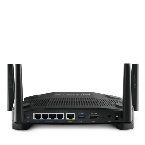 Linksys WRT Gaming WiFi Router Optimized for Xbox, Killer Prioritization Engine to Reduce Ping Times and Latency, Dual Band, 4 Gigabit Ports, AC3200, Includes 3 Months of Free Xbox