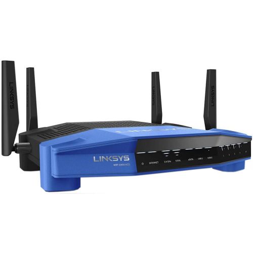  Linksys WRT1900ACS - Dual Band Smart Wireless Router - Gigabit Ethernet - Ultra-Fast 1.6 GHz CPU