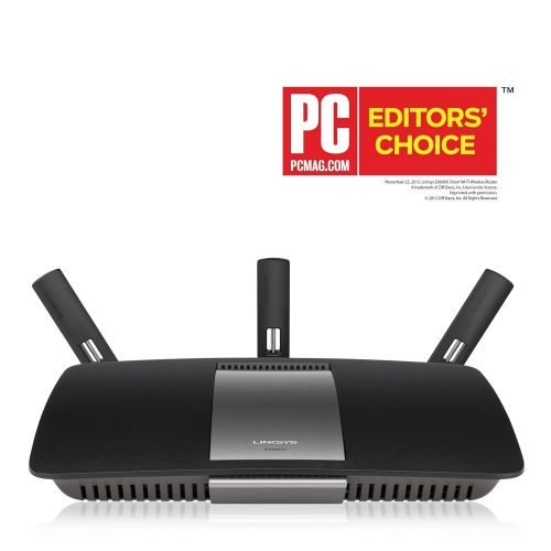  Linksys AC1900 Wi-Fi Wireless Dual-Band+ Router with Gigabit & USB 3.0 Ports, Smart Wi-Fi App Enabled to Control Your Network from Anywhere (EA6900)