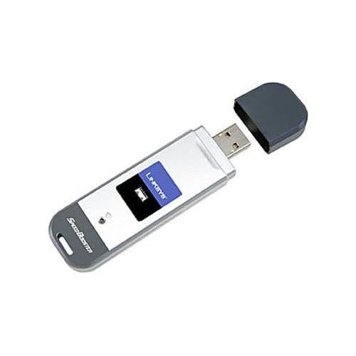  Linksys by Cisco Wireless G Speedbooster Compact USB Adapter with Blister Packaging
