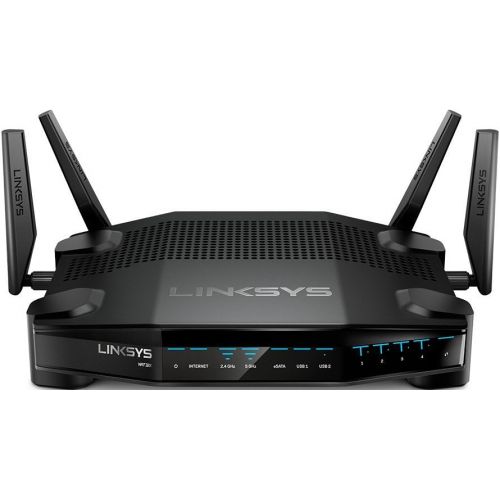  Linksys WRT Gaming WiFi Router Optimized for Xbox, Killer Prioritization Engine to Reduce Peak Ping and Latency, Dual Band, 4 Gigabit Ports, AC3200 (WRT32XB)