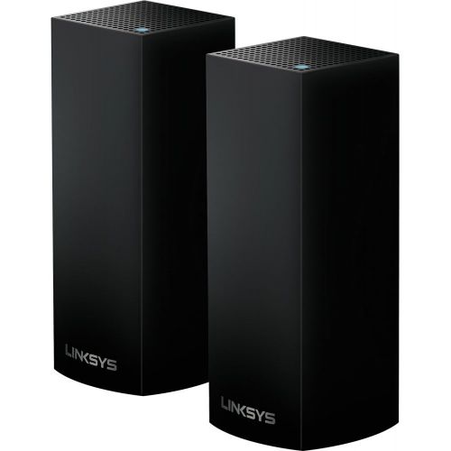  Linksys Velop AC2200 Tri-band Whole Home WiFi Intelligent Mesh System, 3-pack, Easy set-up, Maximize WiFi Range and Speed, Works with Alexa.