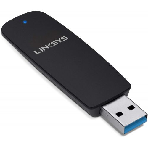  Linksys Wireless Mini USB Adapter AC 580 Dual Band (AE6000)