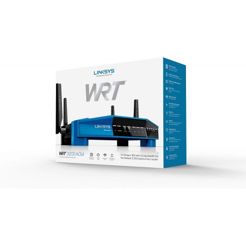  Linksys WRT AC1900 Open Source Dual-Band Gigabit WiFi Wireless Router (WRT1900ACS)