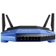 Linksys WRT AC1900 Dual-Band+ Wi-Fi Wireless Router with Gigabit & USB 3.0 Ports and eSATA, Smart Wi-Fi Enabled to Control Your Network from Anywhere (WRT1900AC)