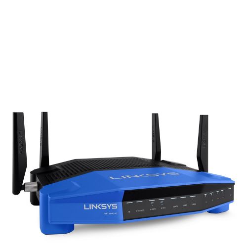  Linksys WRT AC1900 Dual-Band+ Wi-Fi Wireless Router with Gigabit & USB 3.0 Ports and eSATA, Smart Wi-Fi Enabled to Control Your Network from Anywhere (WRT1900AC)