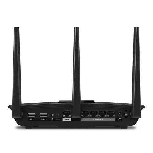  Linksys EA7500-RM2 AC1900 (Max Stream EA7500) Dual Band Wireless Router, Compatible with Alexa (Certified Refurbished), Black