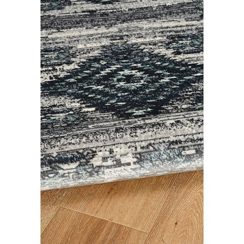  Linon Vintage Collection Aztek Synthetic Rugs, 8 x 10, Gray