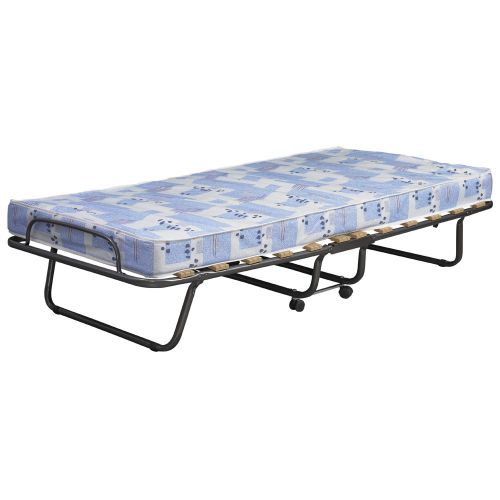  Linon 358ROMA-01-AS-U Folding Bed, Roma, Twin Blue And White