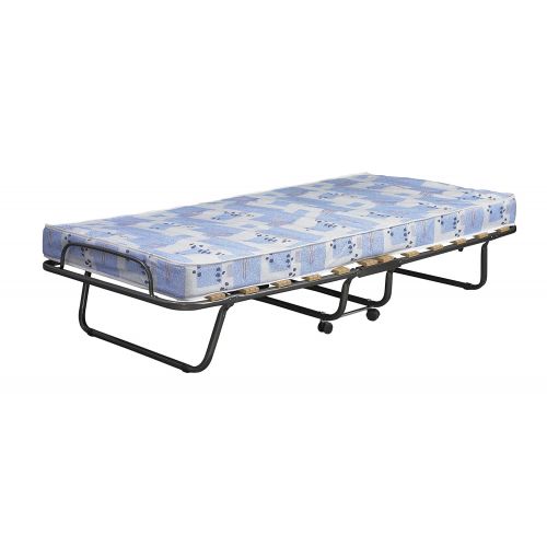  Linon 358ROMA-01-AS-U Folding Bed, Roma, Twin Blue And White