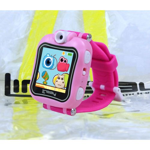  Linsay LINSAY 1.5 Kids Smart Watch HD Selfie Cam with Kids Bag Pack