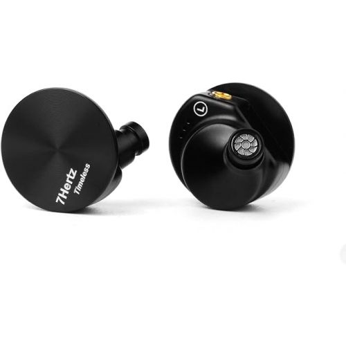  Linsoul 7HZ Timeless 14.2mm Planar HiFi in-Ear Earphone with CNC Aluminum Shell, Detachable MMCX Cable (Timeless)