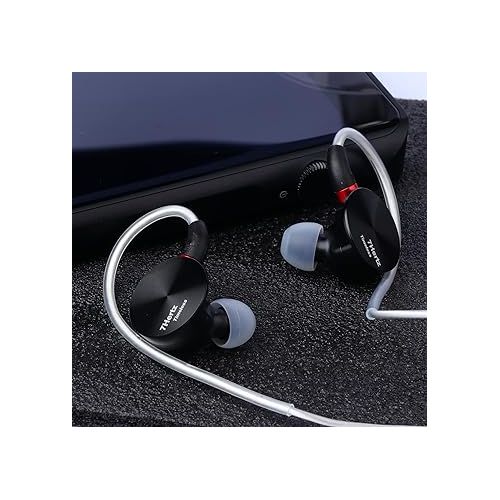  Linsoul 7HZ Timeless 14.2mm Planar HiFi in-Ear Earphone with CNC Aluminum Shell, Detachable MMCX Cable (Timeless)