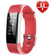 [아마존 핫딜] [아마존핫딜]Lintelek Fitness Tracker with Heart Rate Monitor, Activity Tracker with Connected GPS, IP67 Waterproof Smart Fitness Band with Step Counter, Calorie Counter, Pedometer for Kids Wom